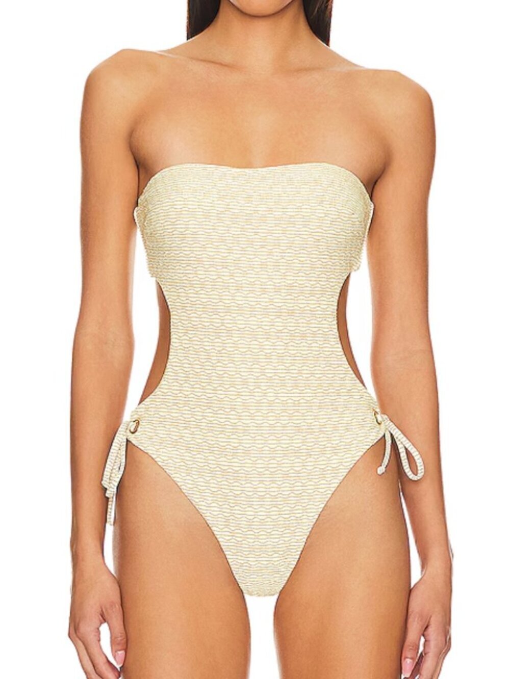 DEVON WINDSOR Claudette One Piece in Biscotti size large